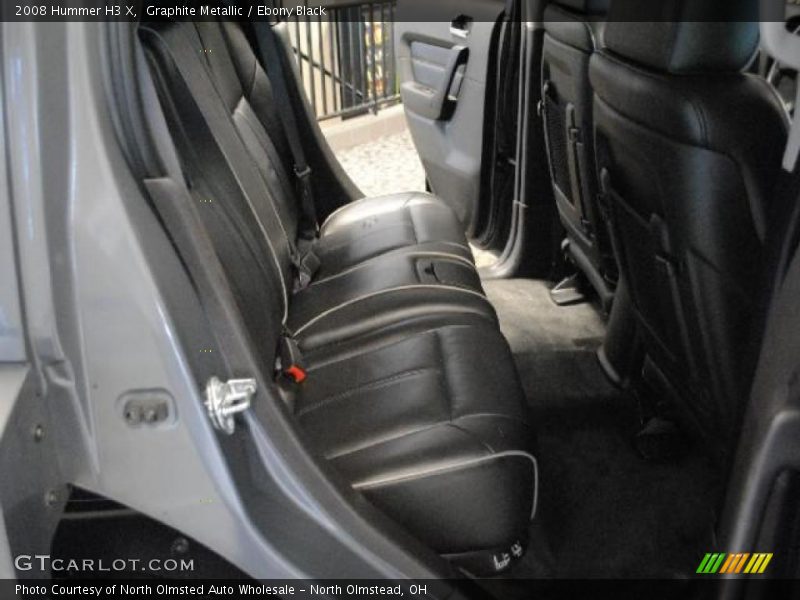 Graphite Metallic / Ebony Black 2008 Hummer H3 X