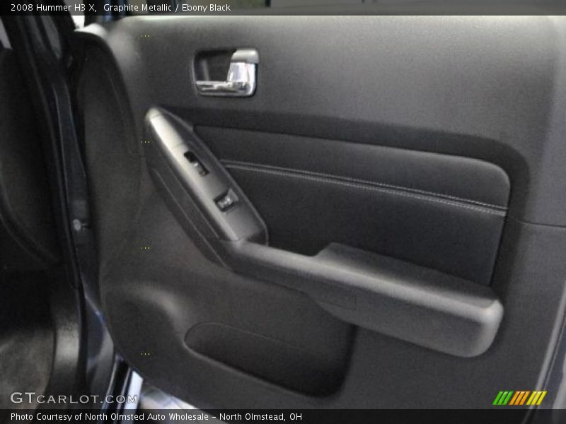 Graphite Metallic / Ebony Black 2008 Hummer H3 X