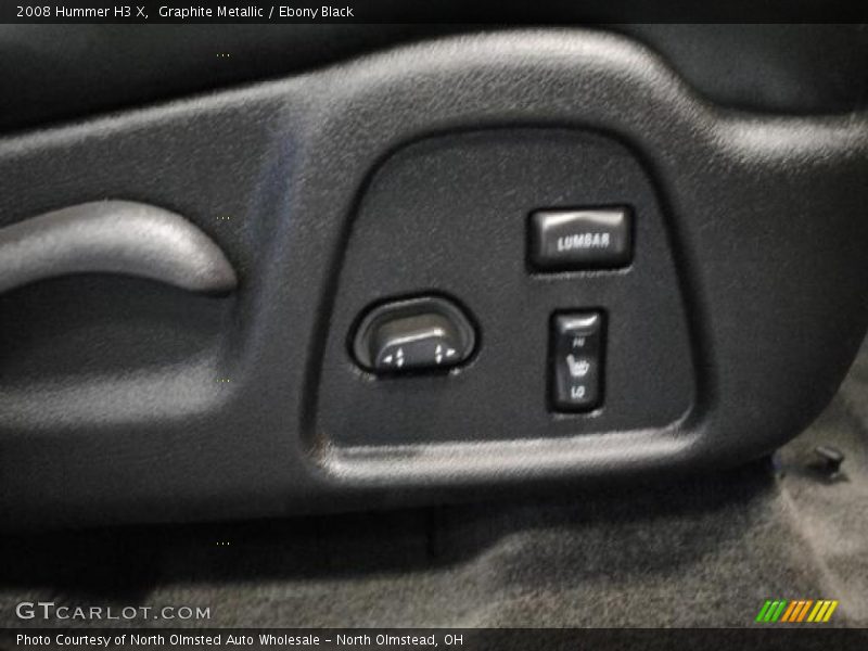 Graphite Metallic / Ebony Black 2008 Hummer H3 X