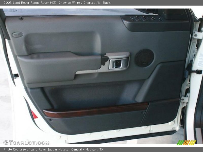 Chawton White / Charcoal/Jet Black 2003 Land Rover Range Rover HSE