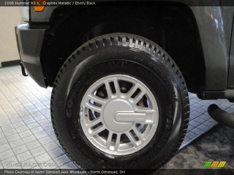 Graphite Metallic / Ebony Black 2008 Hummer H3 X