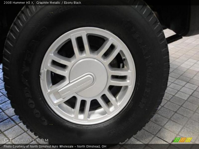 Graphite Metallic / Ebony Black 2008 Hummer H3 X