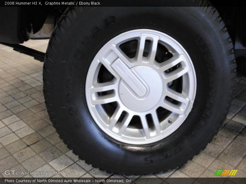 Graphite Metallic / Ebony Black 2008 Hummer H3 X