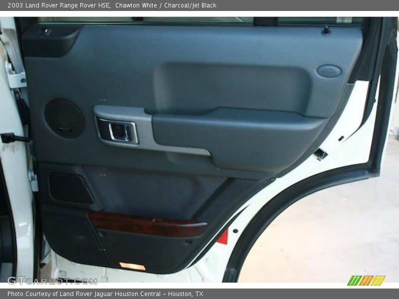 Chawton White / Charcoal/Jet Black 2003 Land Rover Range Rover HSE