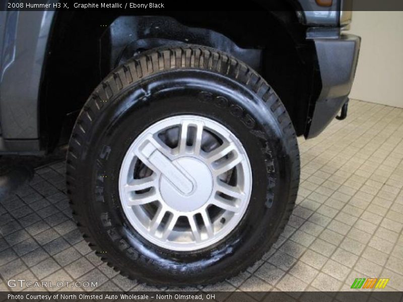 Graphite Metallic / Ebony Black 2008 Hummer H3 X