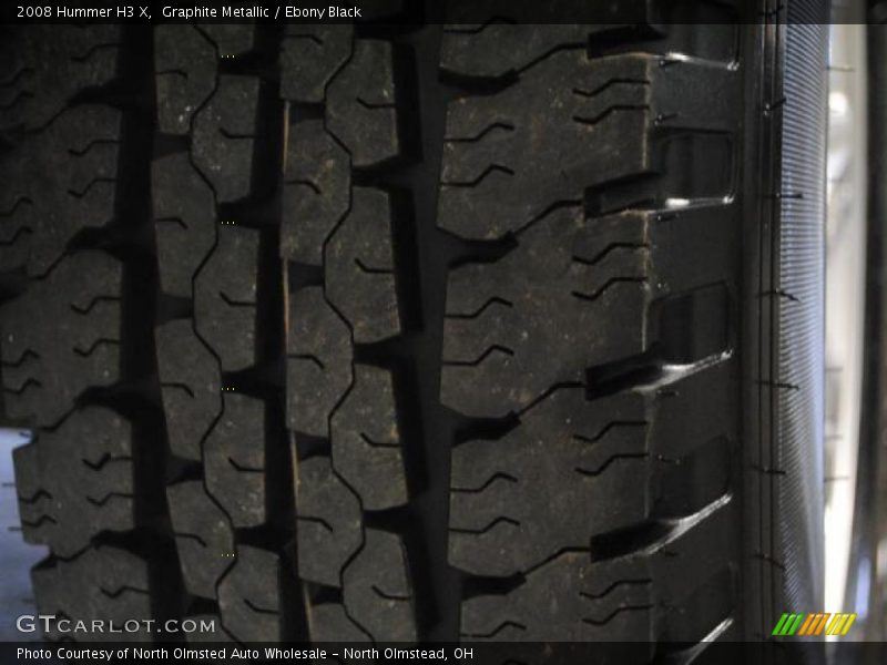 Graphite Metallic / Ebony Black 2008 Hummer H3 X