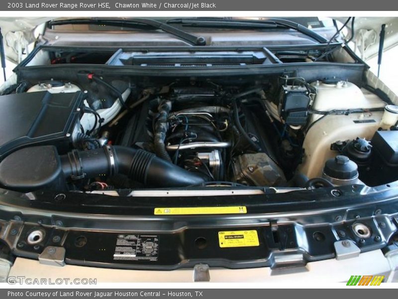 Chawton White / Charcoal/Jet Black 2003 Land Rover Range Rover HSE