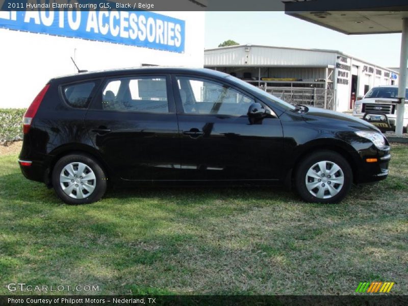 Black / Beige 2011 Hyundai Elantra Touring GLS