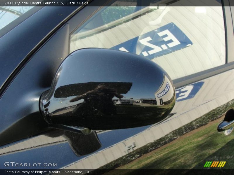 Black / Beige 2011 Hyundai Elantra Touring GLS