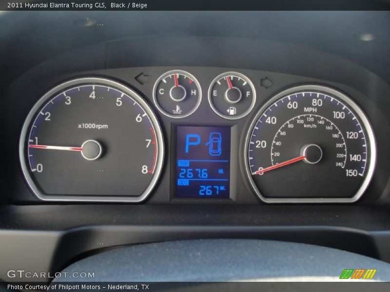  2011 Elantra Touring GLS Touring GLS Gauges