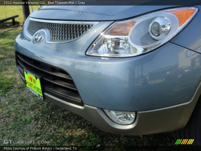 Blue Titanium Mist / Gray 2011 Hyundai Veracruz GLS