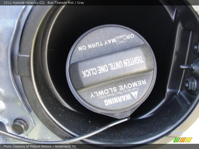 Blue Titanium Mist / Gray 2011 Hyundai Veracruz GLS