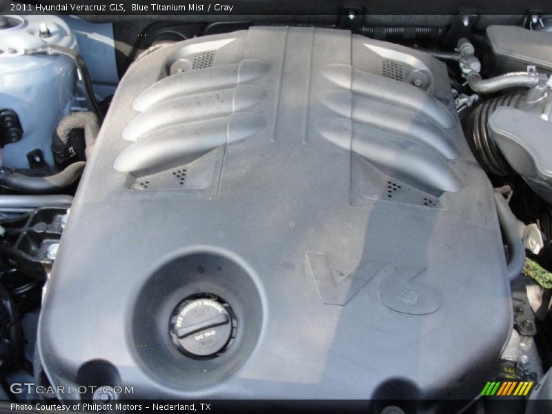  2011 Veracruz GLS Engine - 3.8 Liter DOHC 24-Valve CVVT V6