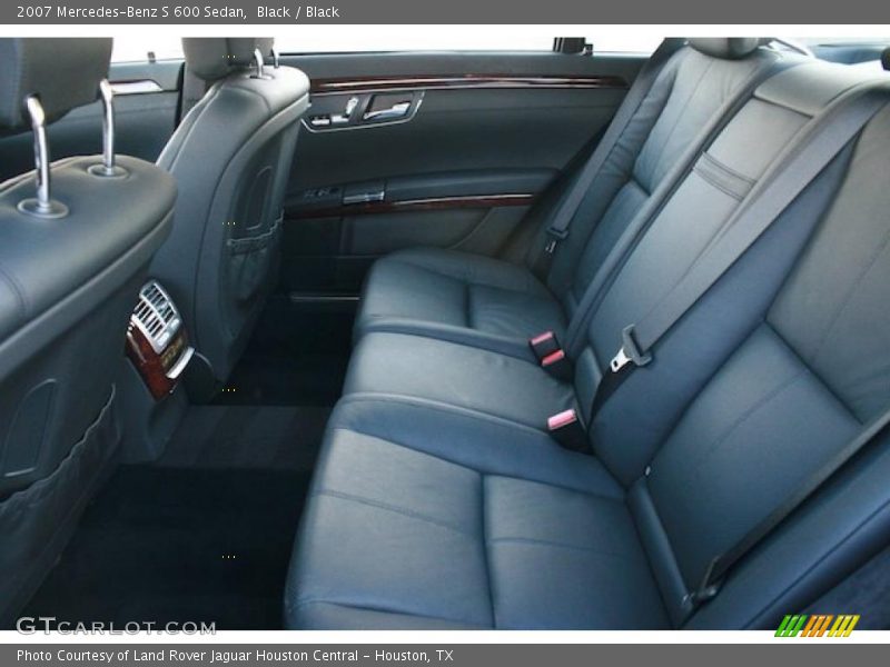  2007 S 600 Sedan Black Interior