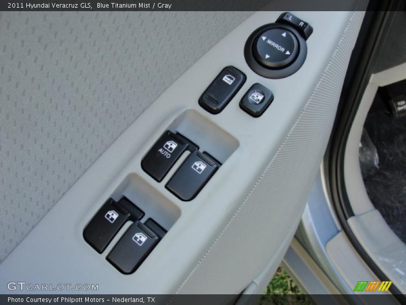 Blue Titanium Mist / Gray 2011 Hyundai Veracruz GLS