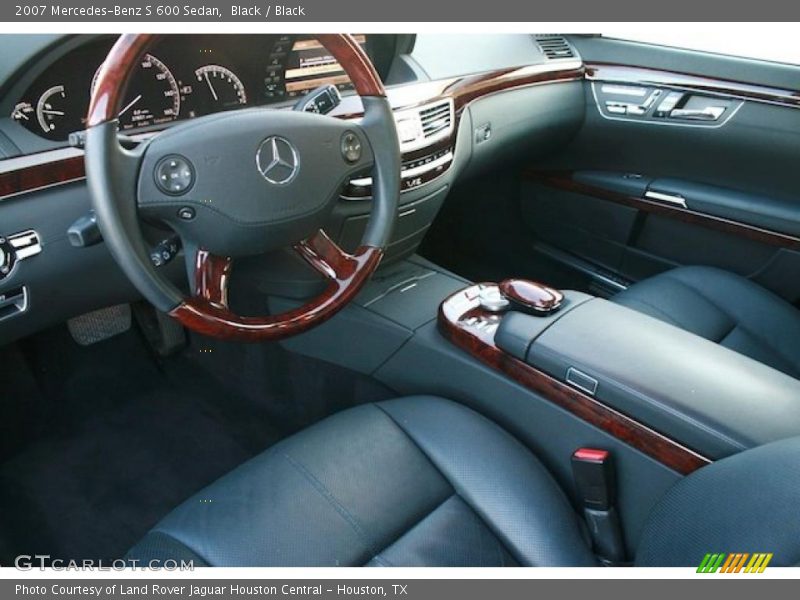 Black Interior - 2007 S 600 Sedan 