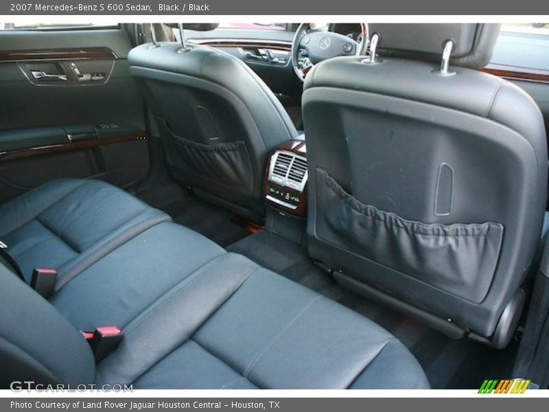  2007 S 600 Sedan Black Interior