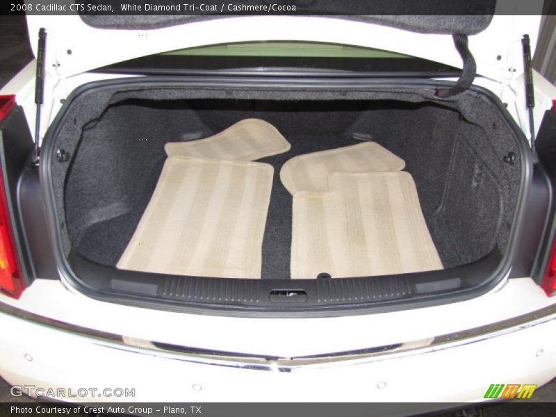 White Diamond Tri-Coat / Cashmere/Cocoa 2008 Cadillac CTS Sedan