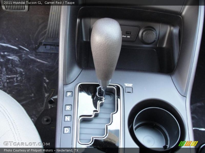  2011 Tucson GL 6 Speed Shiftronic Automatic Shifter