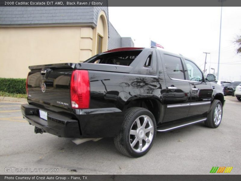 Black Raven / Ebony 2008 Cadillac Escalade EXT AWD