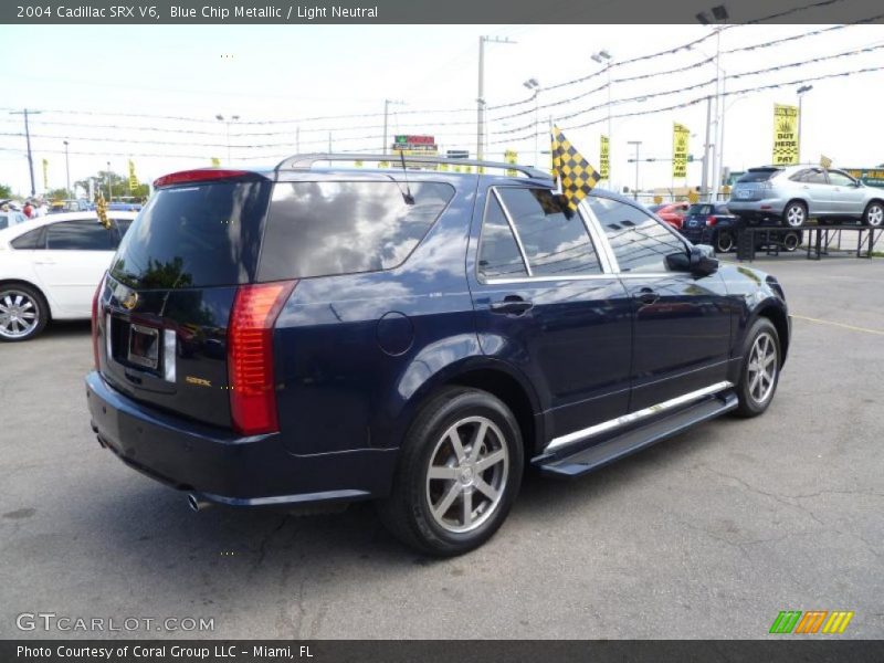 Blue Chip Metallic / Light Neutral 2004 Cadillac SRX V6