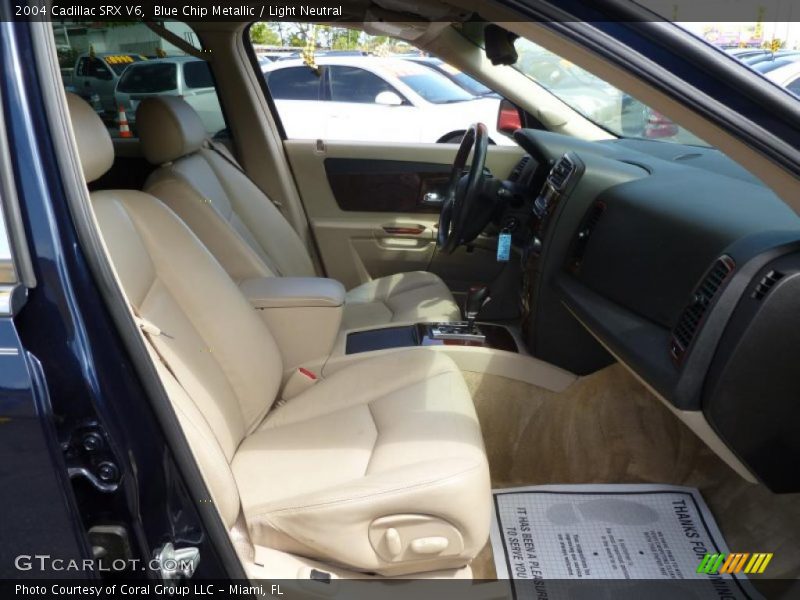 Blue Chip Metallic / Light Neutral 2004 Cadillac SRX V6