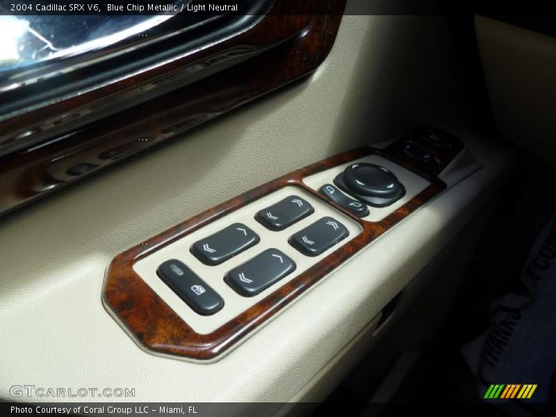 Blue Chip Metallic / Light Neutral 2004 Cadillac SRX V6