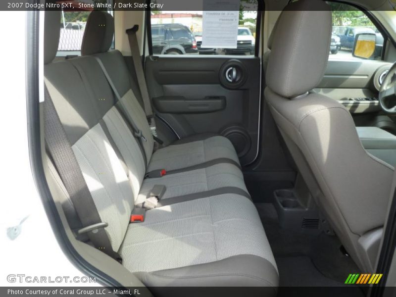 Stone White / Dark Slate Gray 2007 Dodge Nitro SXT