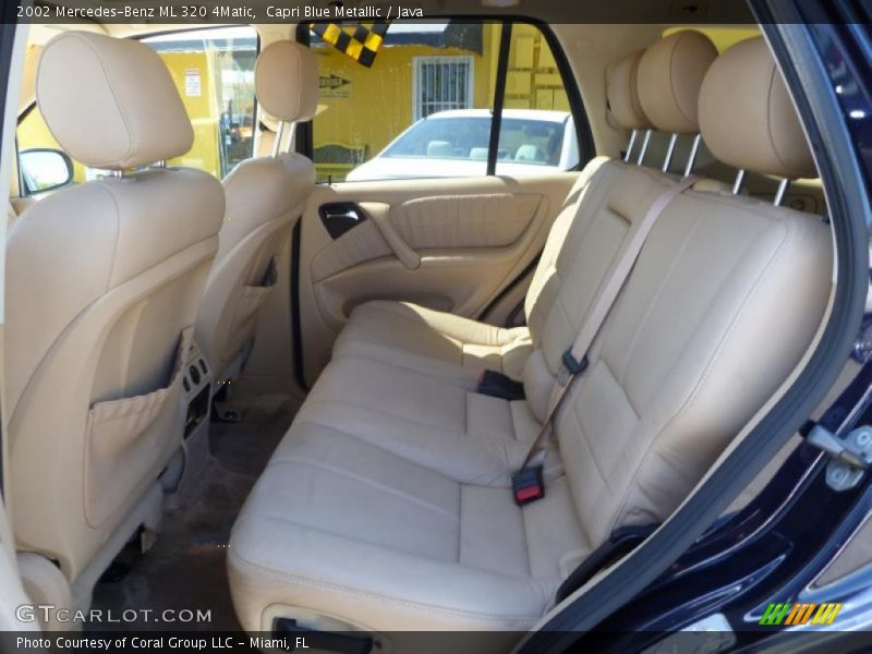 Capri Blue Metallic / Java 2002 Mercedes-Benz ML 320 4Matic