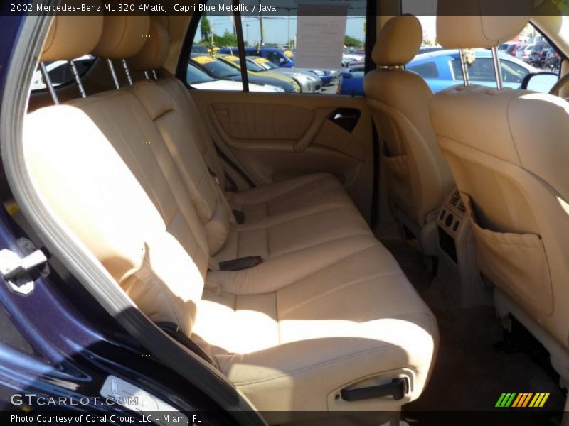 Capri Blue Metallic / Java 2002 Mercedes-Benz ML 320 4Matic
