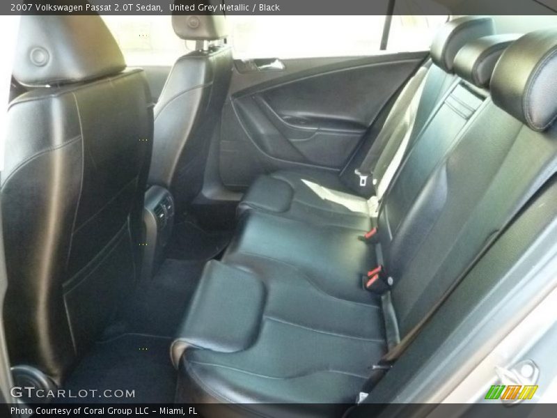 United Grey Metallic / Black 2007 Volkswagen Passat 2.0T Sedan