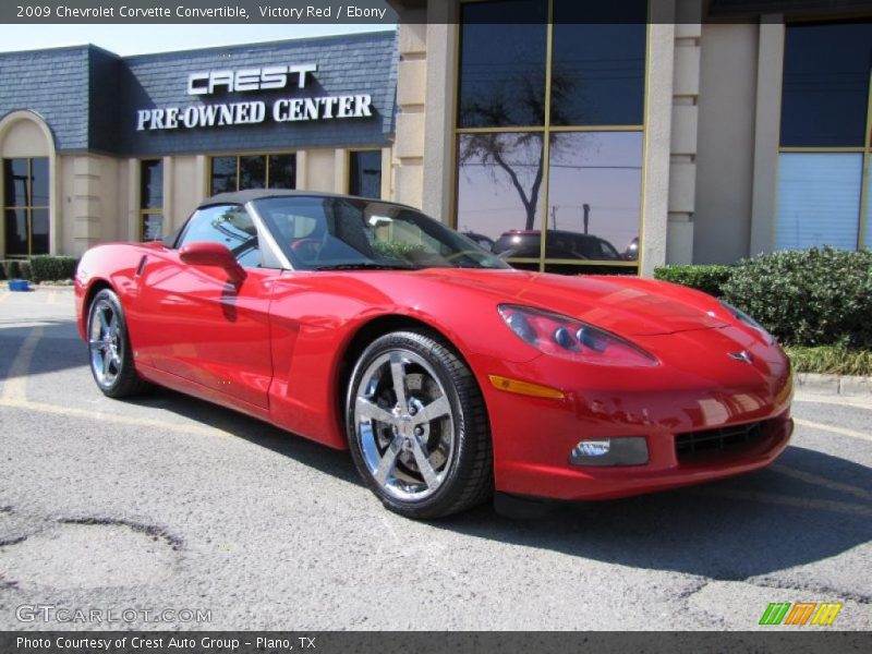 Victory Red / Ebony 2009 Chevrolet Corvette Convertible