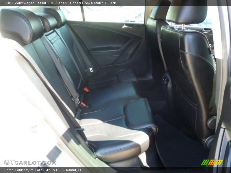 United Grey Metallic / Black 2007 Volkswagen Passat 2.0T Sedan