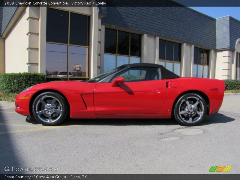  2009 Corvette Convertible Victory Red