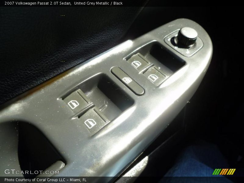 United Grey Metallic / Black 2007 Volkswagen Passat 2.0T Sedan