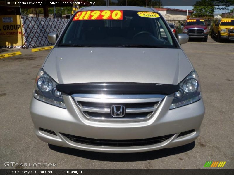 Silver Pearl Metallic / Gray 2005 Honda Odyssey EX