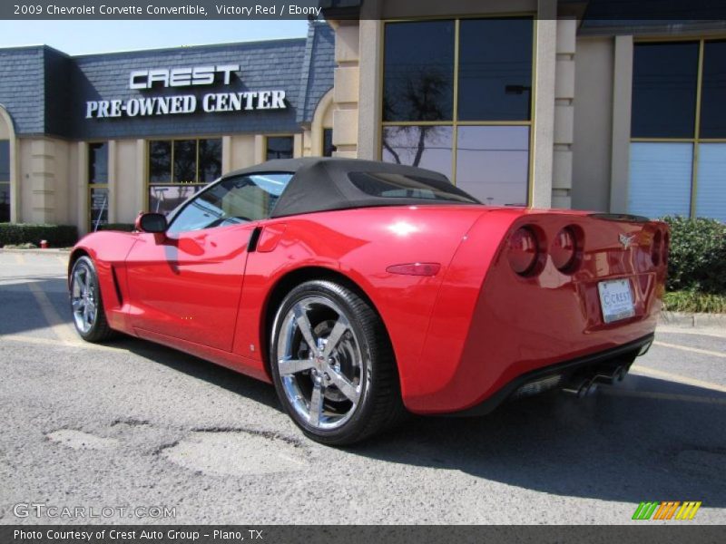 Victory Red / Ebony 2009 Chevrolet Corvette Convertible