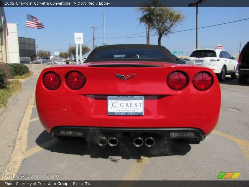 Victory Red / Ebony 2009 Chevrolet Corvette Convertible