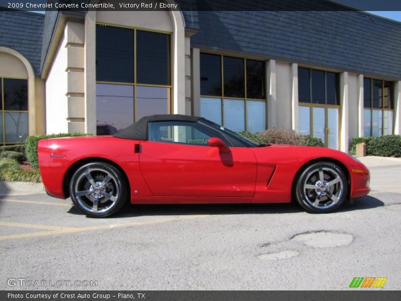  2009 Corvette Convertible Victory Red