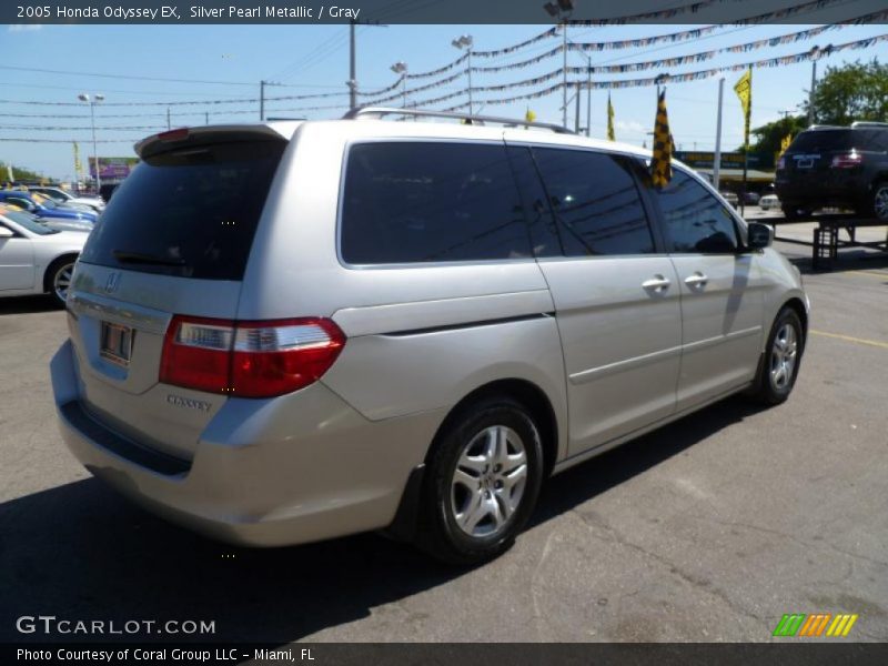 Silver Pearl Metallic / Gray 2005 Honda Odyssey EX