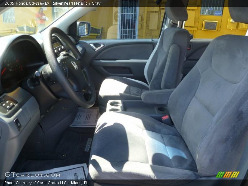 Silver Pearl Metallic / Gray 2005 Honda Odyssey EX