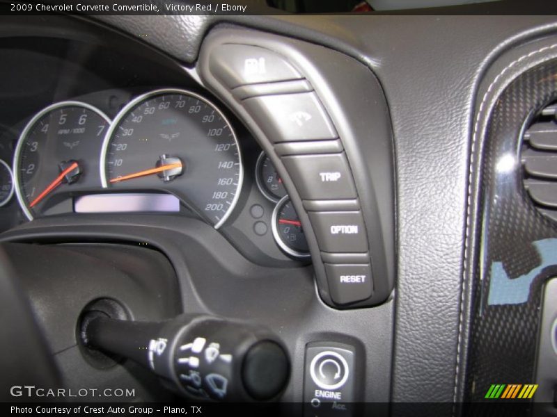 Victory Red / Ebony 2009 Chevrolet Corvette Convertible