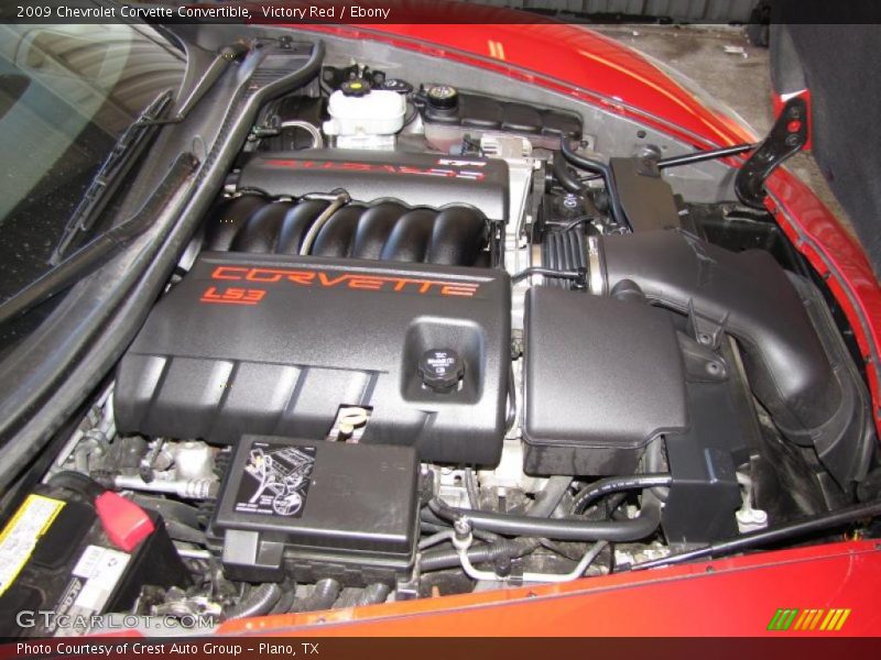  2009 Corvette Convertible Engine - 6.2 Liter OHV 16-Valve LS3 V8