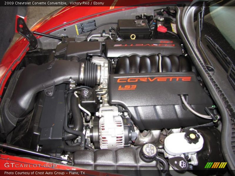  2009 Corvette Convertible Engine - 6.2 Liter OHV 16-Valve LS3 V8