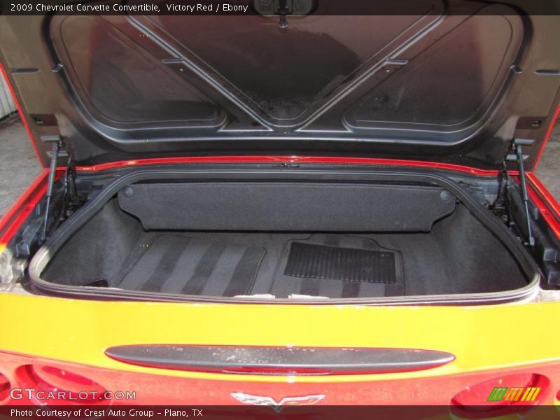 Victory Red / Ebony 2009 Chevrolet Corvette Convertible
