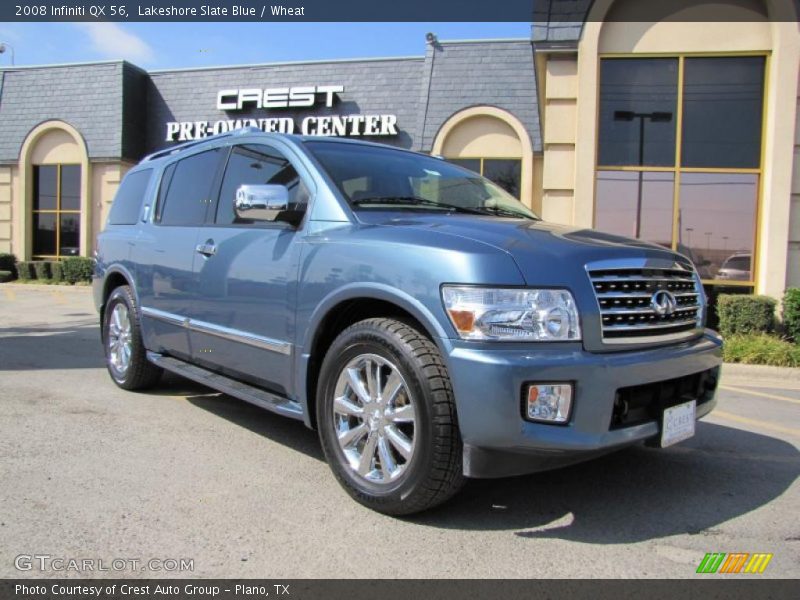 Lakeshore Slate Blue / Wheat 2008 Infiniti QX 56