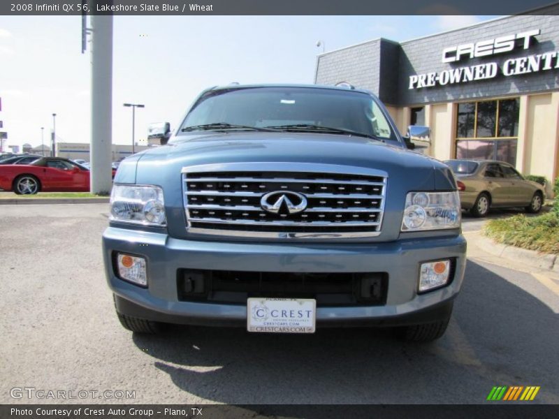 Lakeshore Slate Blue / Wheat 2008 Infiniti QX 56
