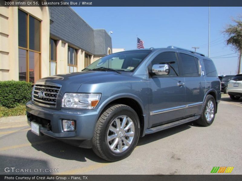 Lakeshore Slate Blue / Wheat 2008 Infiniti QX 56