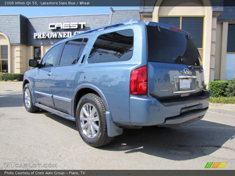 Lakeshore Slate Blue / Wheat 2008 Infiniti QX 56