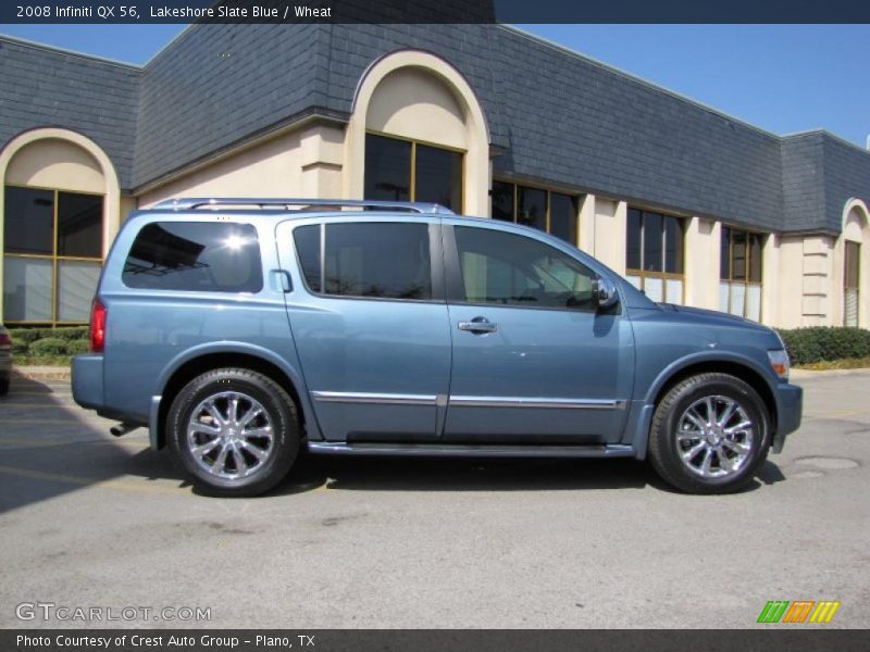 Lakeshore Slate Blue / Wheat 2008 Infiniti QX 56